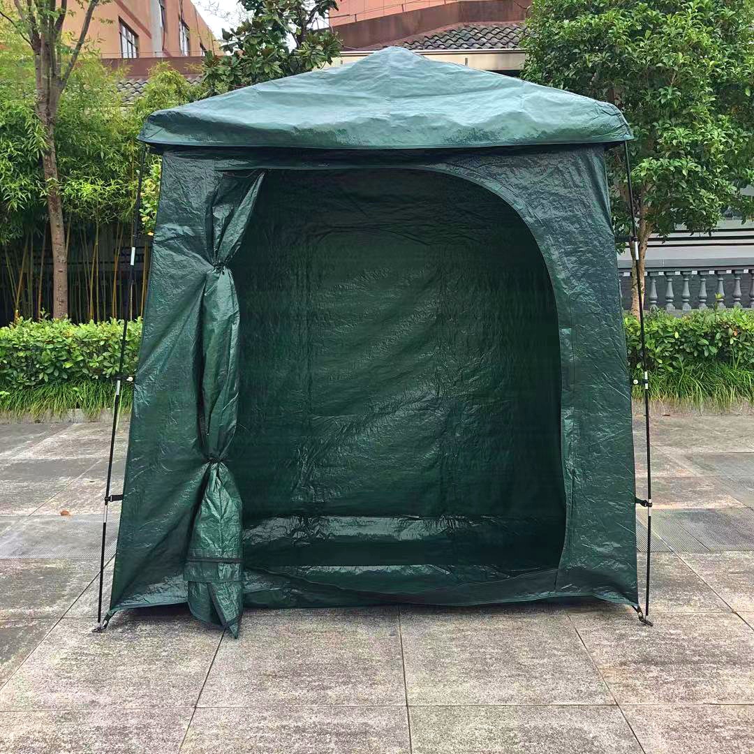 Cheap Goat Tents Outdoor Bicycle Storage Shed Bike Tent Bicycle Garden Pool Storage Cover Shelter Double Cover Roof   